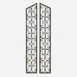 Window grilles, pair by Samuel Yellin, sold Jun 2024