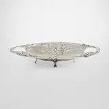Ferdinand Vogel, Jugendstil tray, c. 1905, silver
