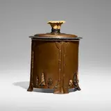 Joseph Heinrichs, Fine and Rare humidor with arrowheads