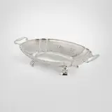 The Art Silver Shop, Centerpiece bowl with repoussé violets