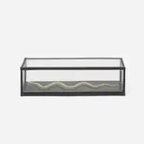 snake skeleton display by Early 20th Century, bone, wood, glass, vinyl, sold Apr 2017