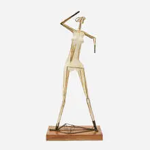 Robert Kuntz, Untitled, c. 1960, steel, plaster, cedar