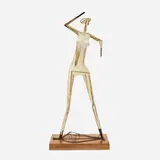 Robert Kuntz, Untitled, c. 1960, steel, plaster, cedar