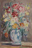 Phelan Gibb, Untitled, the second signed and dated 1931 watercolour 52.5 x 39cm