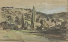 Phelan Gibb, Untitled, pastel 33 x 51cm Provenance: Lucy Wertheim