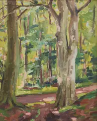 Phelan Gibb, Untitled, oil on canvas 56.5 x 46cm Provenance: Lucy Wertheim