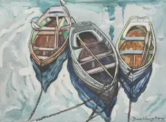 Doris Vaughan, Untitled, pencil and watercolour 34.5 x 44.5cm Provenance: Lucy Wertheim