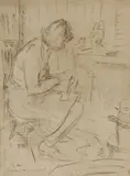 Laura Knight, Untitled, pencil 31.5 x 24cm .