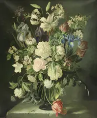 Gerald Cooper, Untitled, oil on canvas 76 x 63cm .