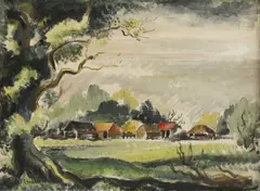 Untitled by Rowland Suddaby, oil on canvas 31 x 43cm ., sold Oct 2020