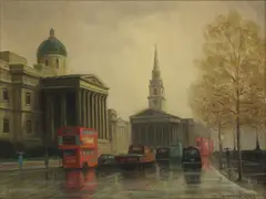 Stephen Sims, Untitled, oil on canvas 38 x 49.5cm
