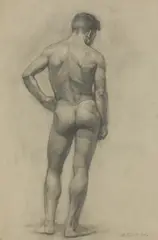 Yuri Gusev, Untitled, pencil 58 x 43cm