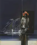 Emvin Cremona, Untitled, mixed media 63 x 50cm .