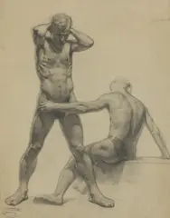 Arkadi Martirosov, Untitled, pencil 76 x 56cm