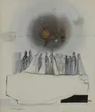 Emvin Cremona, Untitled, mixed media 62.5 x 50cm .