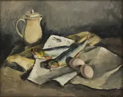 Maurice Asselin, Untitled, oil on canvas 38.5 x 46.5cm