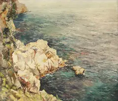 Matteo Sarno, Untitled, oil on board 51 x 60cm .