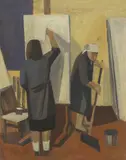 Valeri Masyukov, Untitled, gouache 53 x 42cm