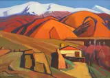 Artashes Abraamyan, Untitled, oil on canvas 57 x 80cm