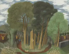 Margaret Pullee, Untitled, gouache 44 x 55cm .