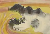 Humphrey Spender, Untitled, watercolour 49 x 67.5cm .
