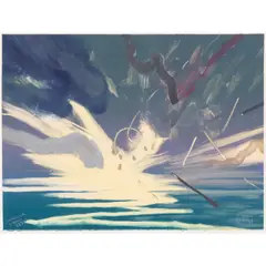 Peter Alexander, Panocha Cirrus XXIII; Panocha Cirrus XXVIII, 1983; 1984, Two monoprint lithographs in colors on wove paper, each initialed in pencil