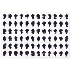 Allan McCollum, For the Millions/Just for You, 2020, Archival pigment prints on individual wove sheets with wove support, each signed in ink, an artist's proof aside from the edition of 50