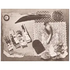 Betye Saar, Fragments, 1976, Lithograph on wove paper