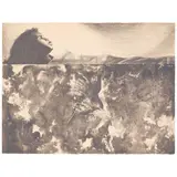 Charles White, Evening Song, 1970, Lithograph on Arches paper