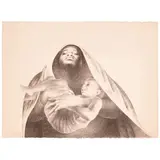 Charles White, I Have a Dream, 1976, Lithograph on Arches paper