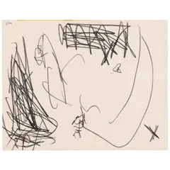 Robert Motherwell, Capriccio, 1950, graphite on paper
