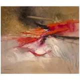 Walter Feldman, Mistral, 1960, oil on canvas