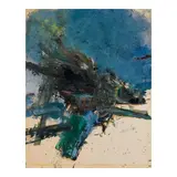 Budd Hopkins, #4 Abstraction, 1959, oil on paper
