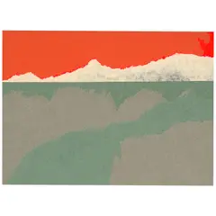Untitled by Jordan Belson, 1970, pigmented paper collage mounted on board, offered Feb 2026