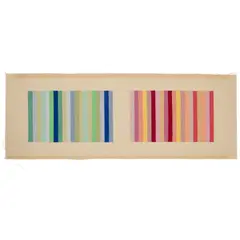 Study for Corcoran Rotunda by Gene Davis, 1975, oil on unstretched canvas, sold Feb 2026