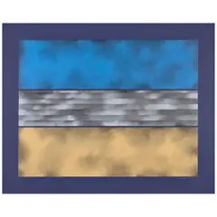 Sonia Gechtoff, The Sea Between, 1978, acrylic and pencil on paper