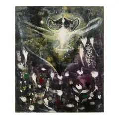 Ross Bleckner, Friendship Memory, 1993, oil on canvas