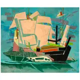 Jean de Botton, Sans titre, 1972, oil on canvas
