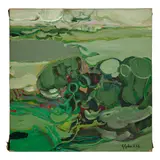 Gabriel Godard, Paysage, 1966, oil on canvas