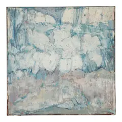 John Heliker, Island Landscape, Maine, circa 1960, oil on canvas
