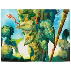 Alexis Rockman, Untitled, 1995, watercolor and ink on paper