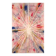 Harmony Korine, Burst Taco Kings, 2014, ink on canvas