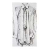 Alex Foxton, Hilditch and Key, 2021, charcoal on paper