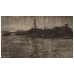 Jake Grewal, Step By Step, 2023, charcoal on paper