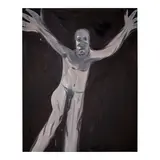 Marcus Jahmal, Scarecrow, 2021, oil on canvas