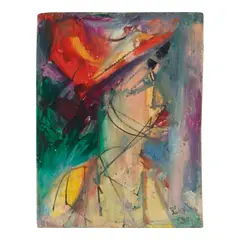 Hans Hofmann, Untitled (Portrait), 1943, oil on board