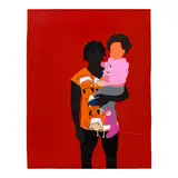 Raphael Adjetey Adjei Mayne, In Hands, 2020, acrylic on unstretched canvas