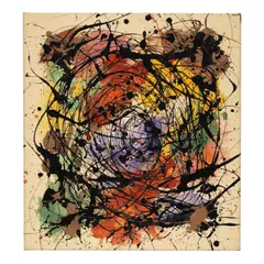 Mike Bidlo, Untitled (Not Pollock), circa 1980, oil and enamel on canvas