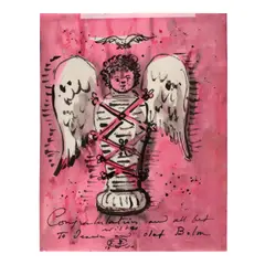 Eugene Berman, Sans titre, 1952, watercolor and brush and India ink on paper