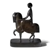 Chana Orloff, Amazone, circa 1915, bronze with black patina